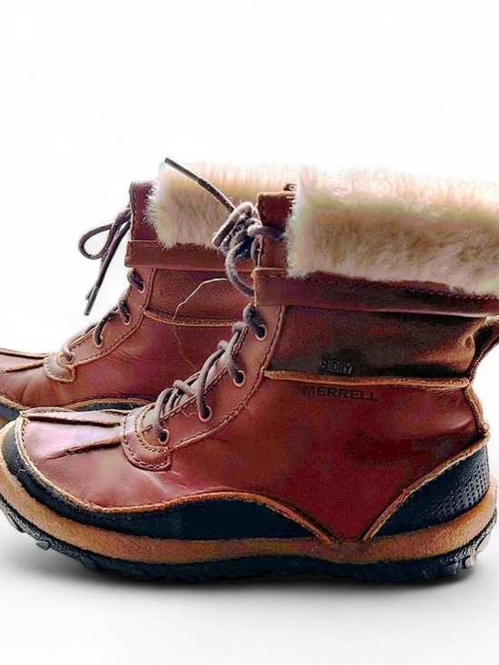 Merrell Shoes - Merrell Women’s Winter Waterproof Insulated Faux Fur Boots size 7.5